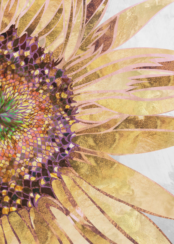 Gyllene solros | Canvas