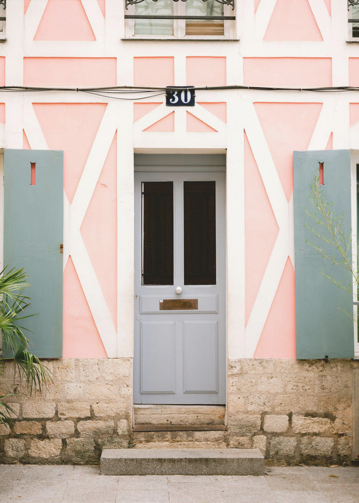 Rue de Cremieux nummer 30 - Paris | Lærredsbilleder