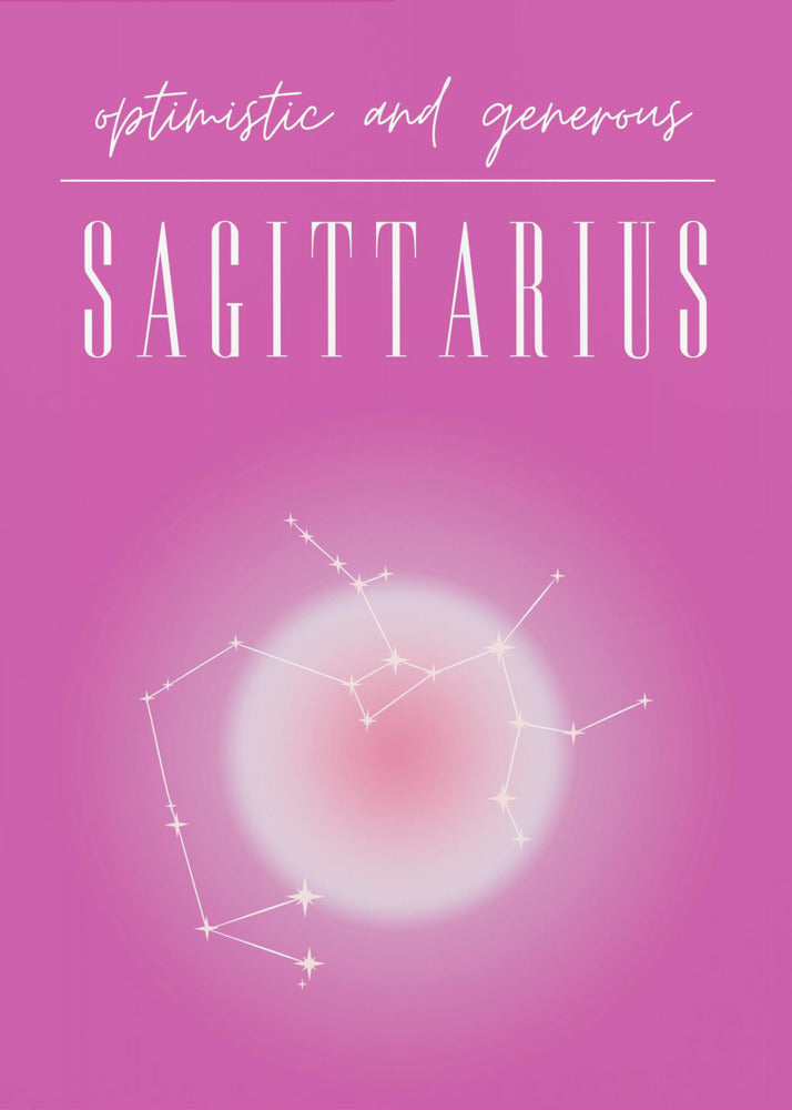 Sagittarius Zodiac Print Art | Poster