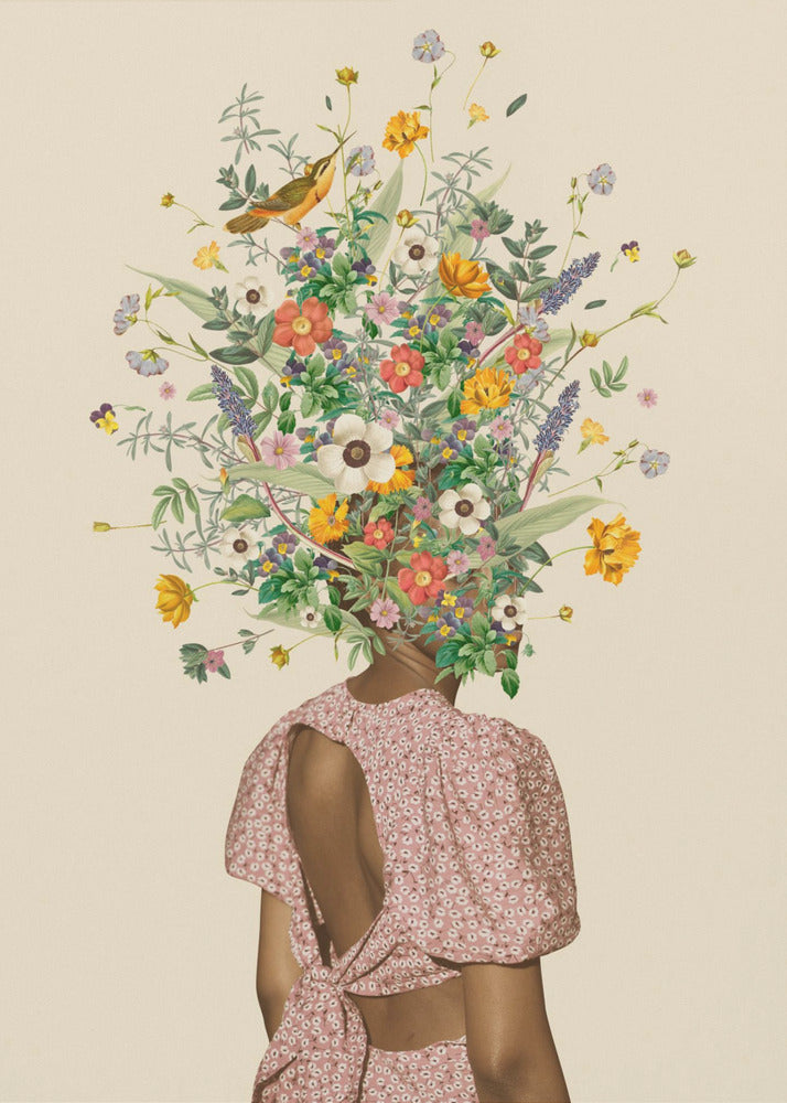 Bouquet de fleurs sauvages | Tableaux sur Toile