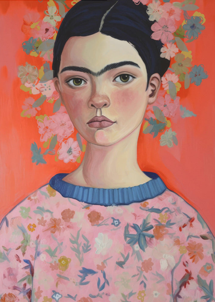 La joven Frida | Impresiones en Lienzo
