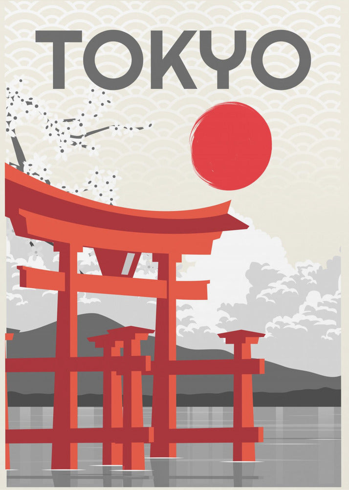 Tokyo Sole | Stampe su Tela