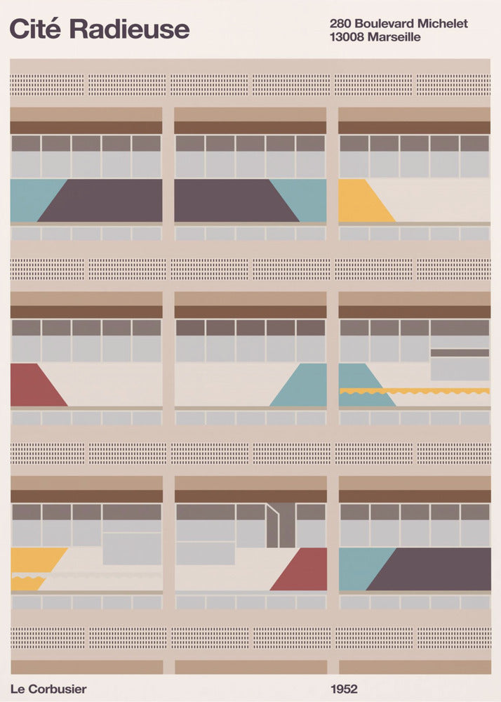 Città radiosa | Stampe su Tela