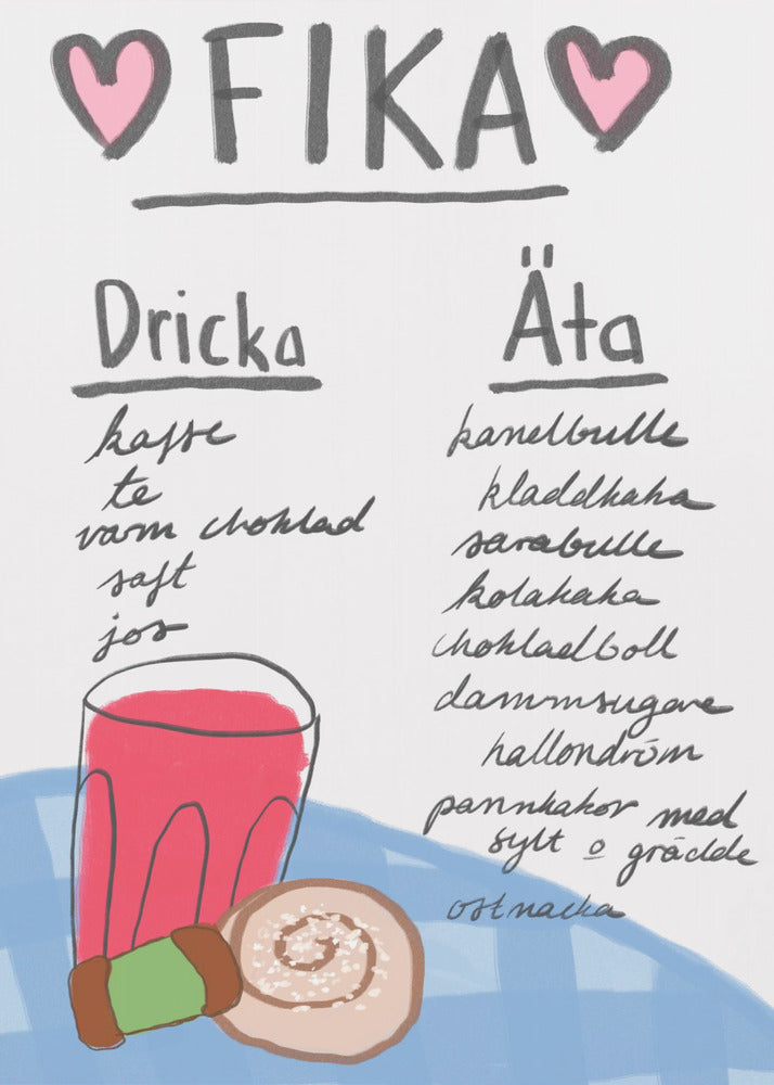 Svenska Fikagodisar | Poster