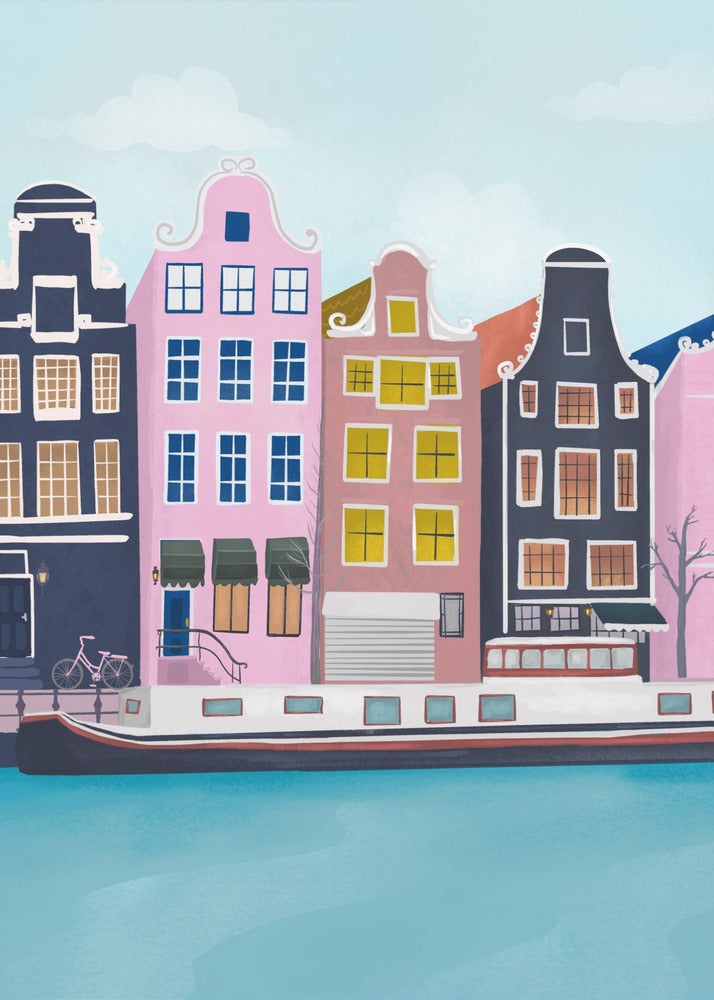 Amsterdam | Stampe su Tela