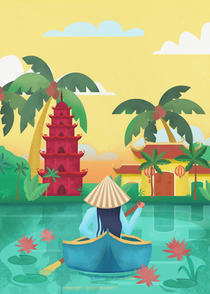 Vietnam | Stampe su Tela