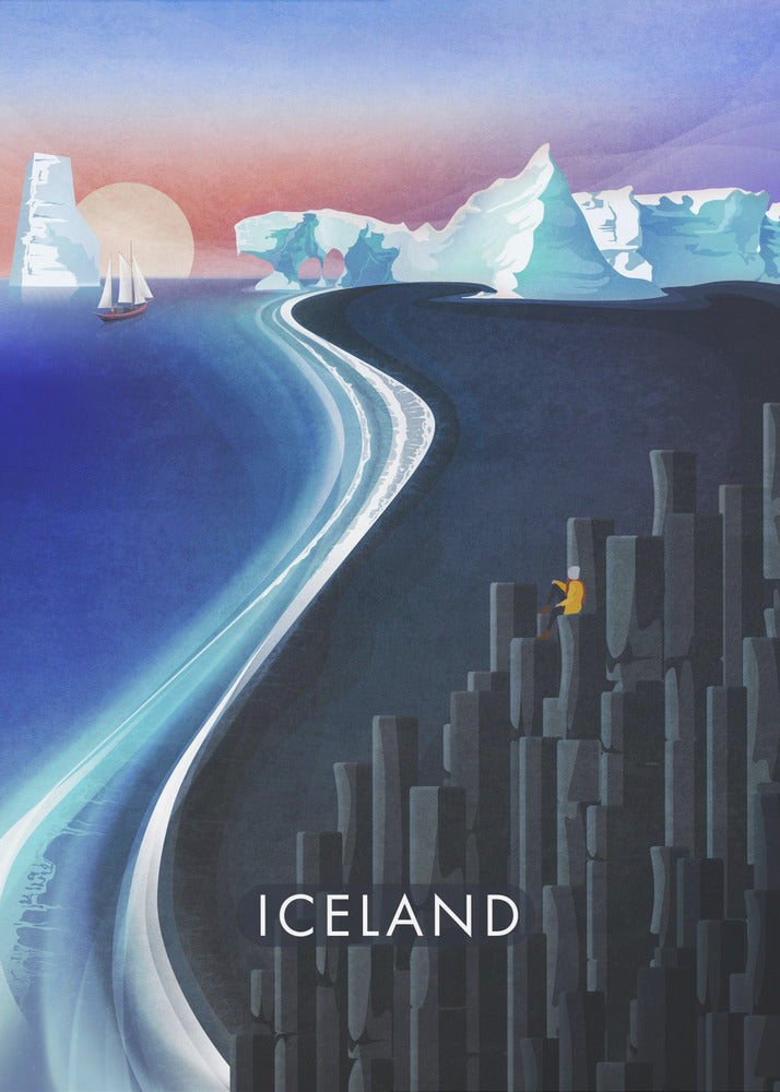 Testo Islanda.png | Stampe su Tela