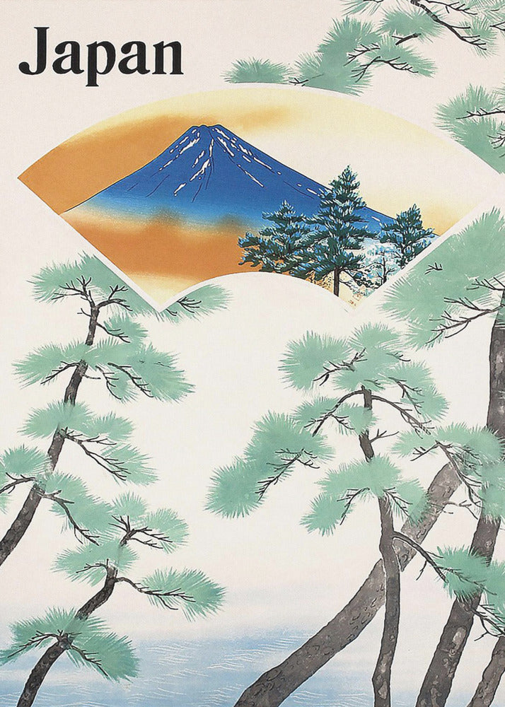 Reisen der japanischen Staatseisenbahnen in den 1930er Jahren Poster - Kunstdruck | Leinwand-Bilder