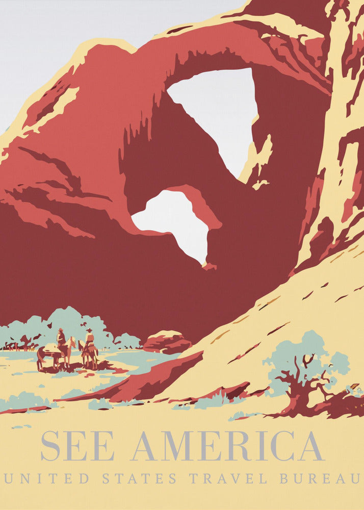 Voir l'Amérique Posters - Affiche Artistique | Tableaux sur Toile