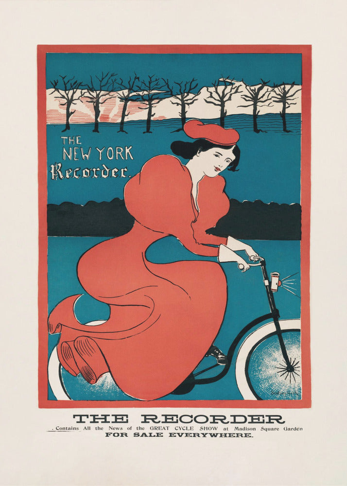 El registrador de Nueva York (1895) por GF Scotson Clark | Impresiones en Lienzo
