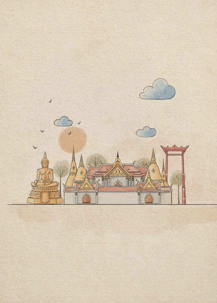 Erstaunliches Bangkok | Leinwand-Bilder