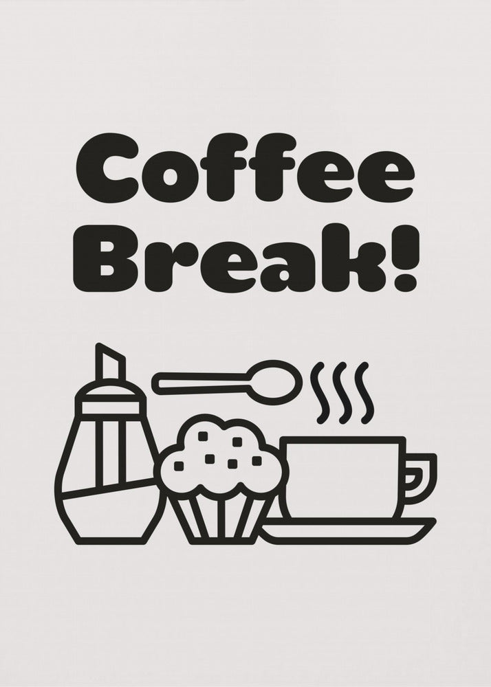 Kaffepaus | Affisch