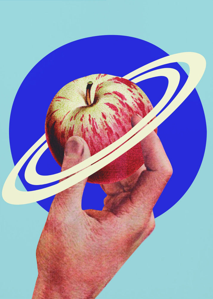 NASA Kosmos Apple | Plakaty - Wydruki Artystyczne