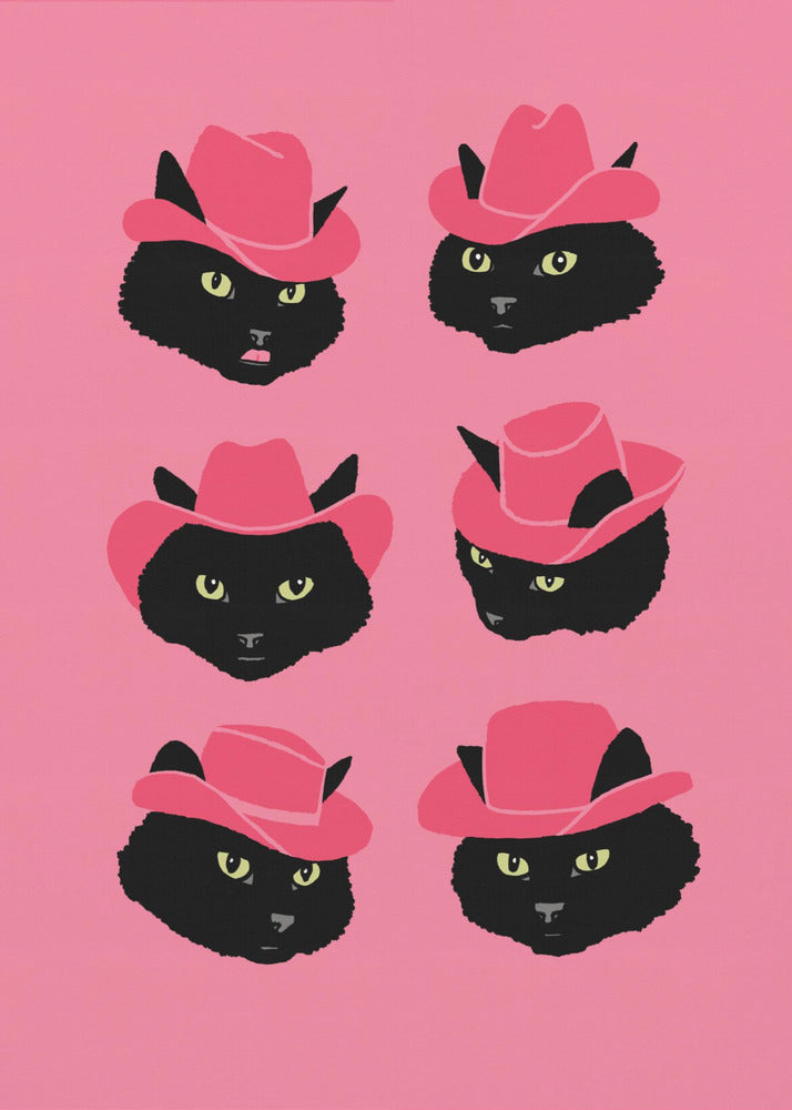 Marcy-cowgirl-kissa | Canvastaulut