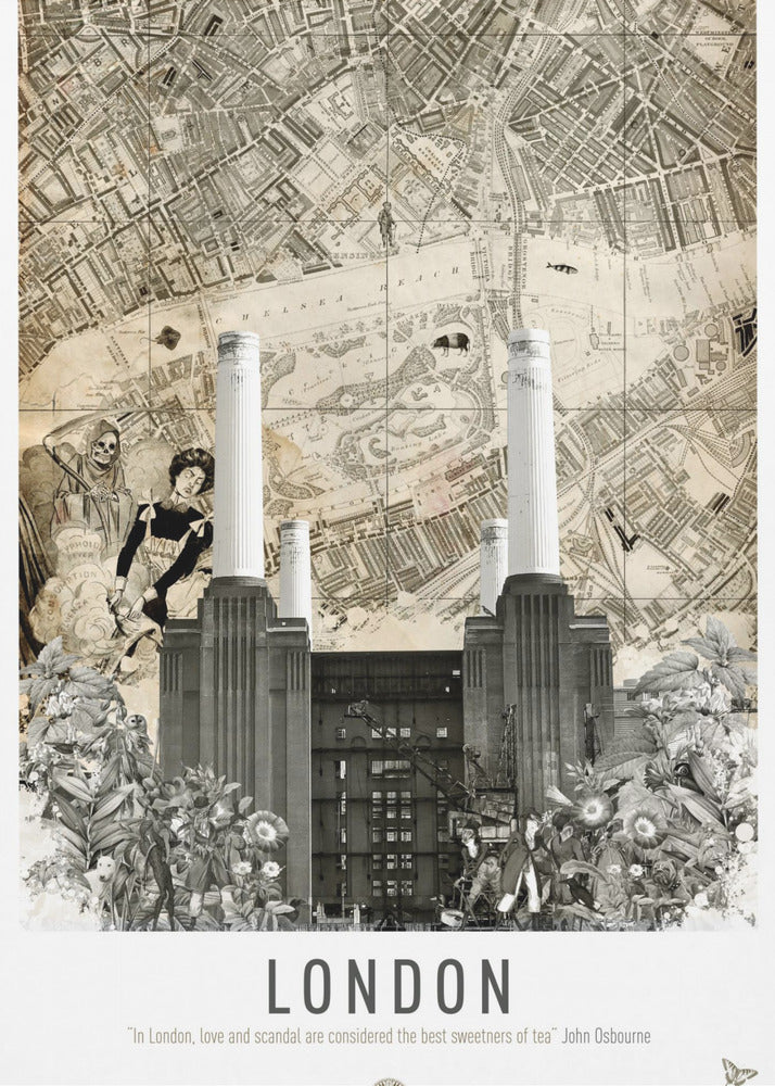 London Battersea (Städtereisen) | Leinwand-Bilder