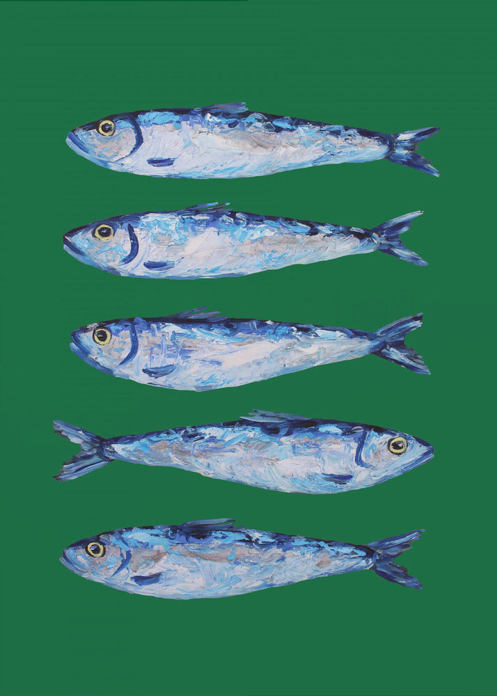 Sardiner Skogsgrön | Poster