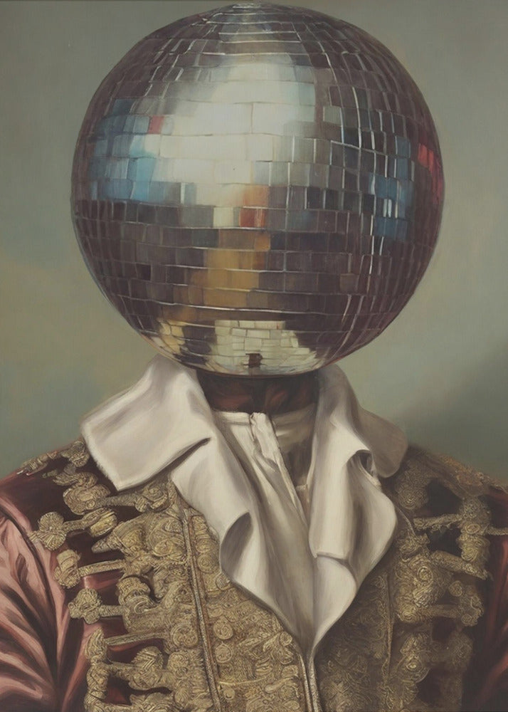 DiscoHead King / Förändrad collagekonst | Poster