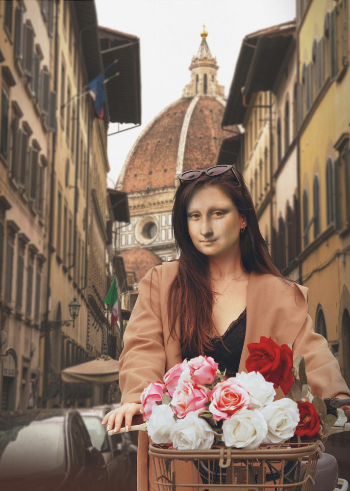 Mona su Firenze | Poster - Stampe d’Arte