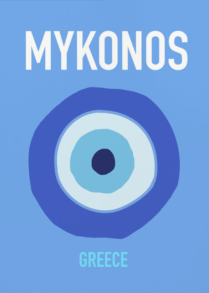 Mykonos | Stampe su Tela