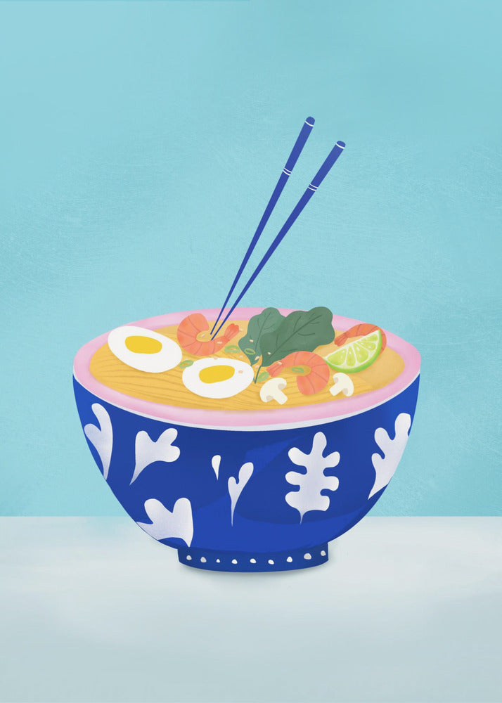 Ciotola di ramen | Stampe su Tela