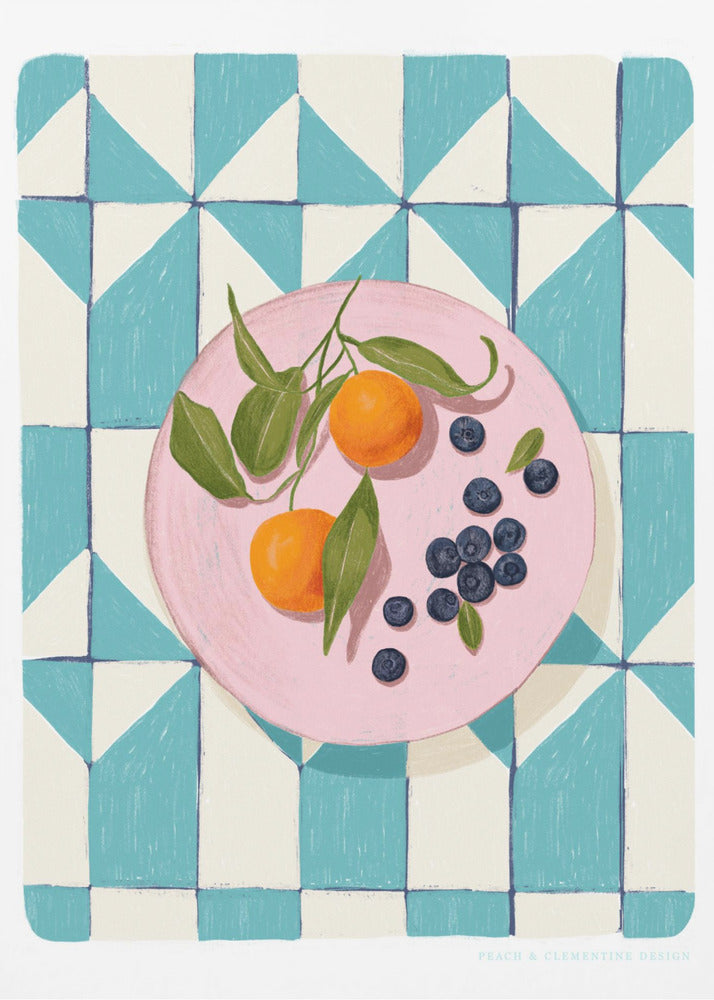 Pandc Citrus och Bär | Poster