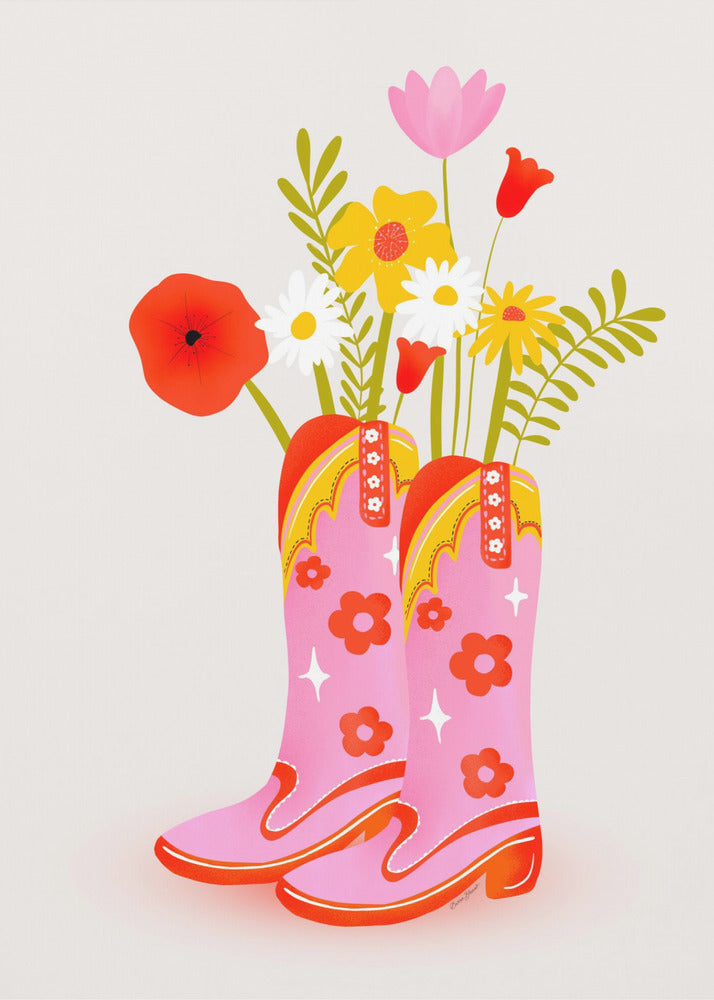 Botas de vaquera | Impresiones en Lienzo