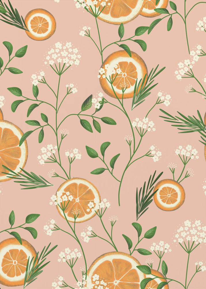 Fläderblommor och apelsiner | Poster