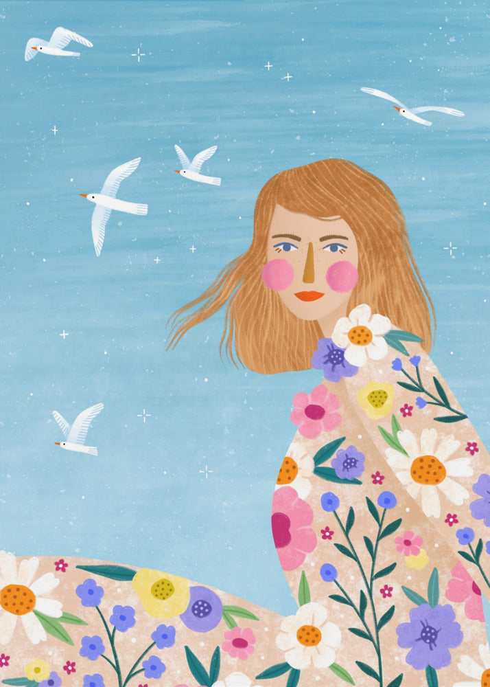 Blommig bris | Poster