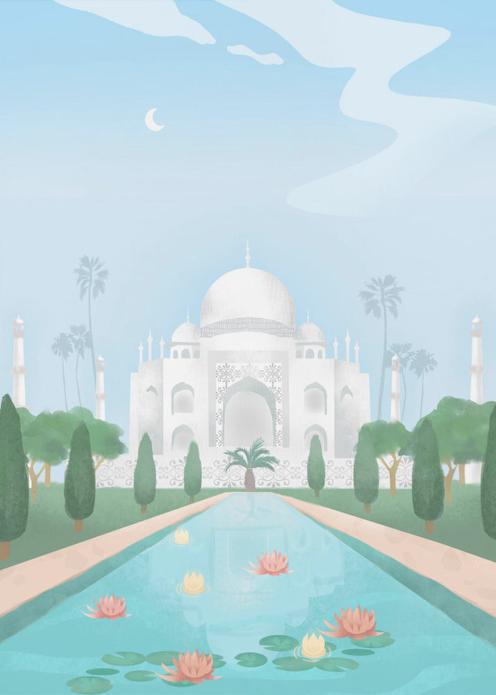 Taj Mahal, Indien | Lærredsbilleder