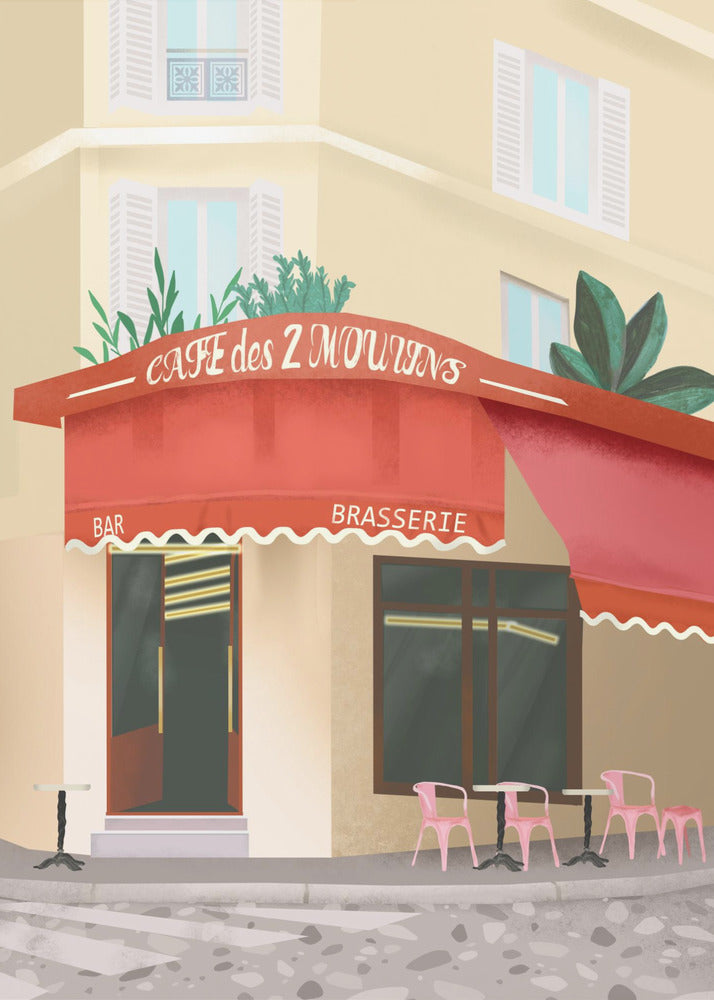 Café De Paris | Lærredsbilleder