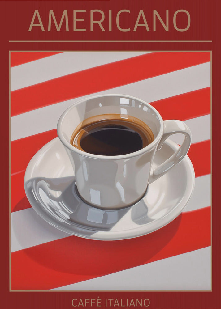 Americano Kaffe | Poster
