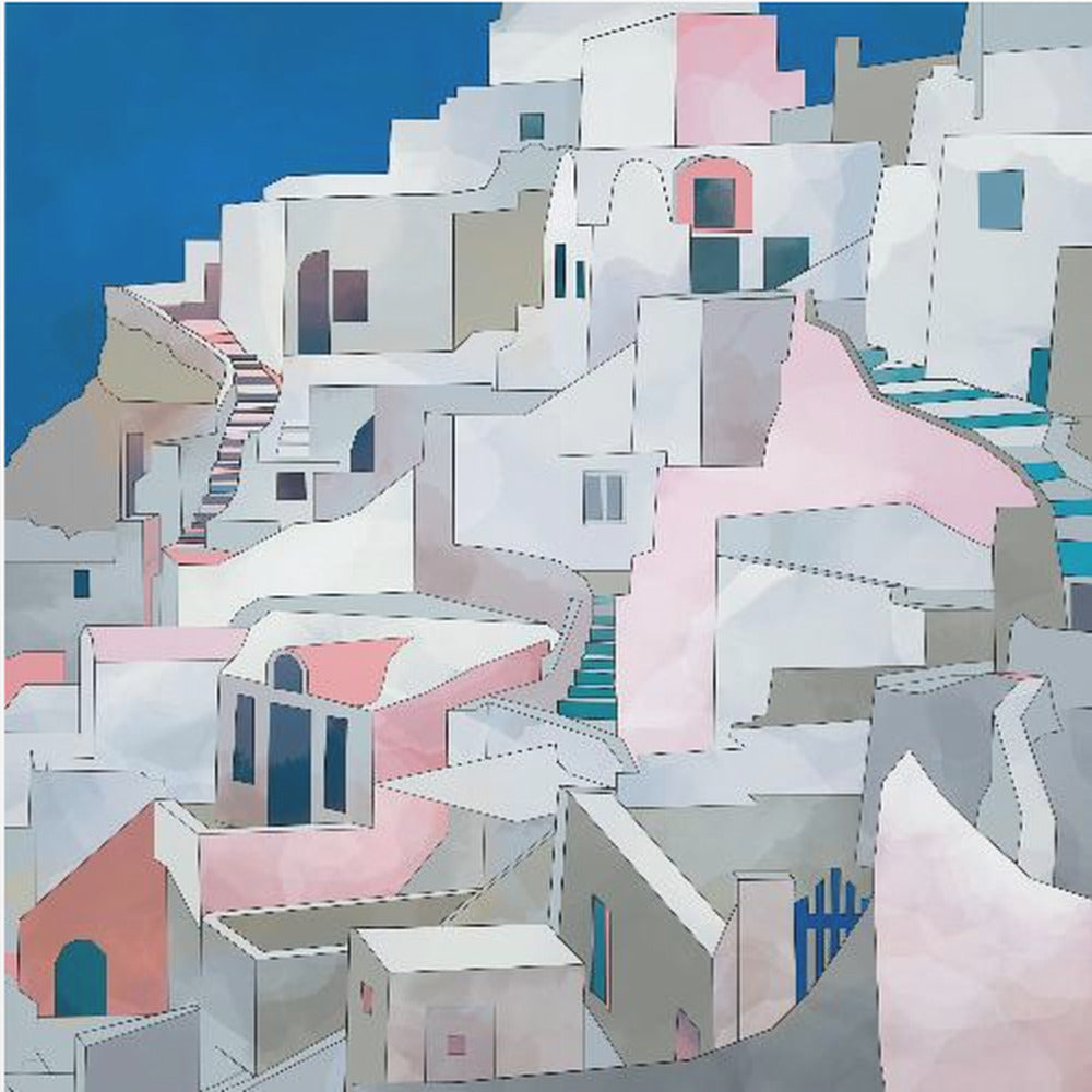 Santorini7x7 | Stampe su Tela