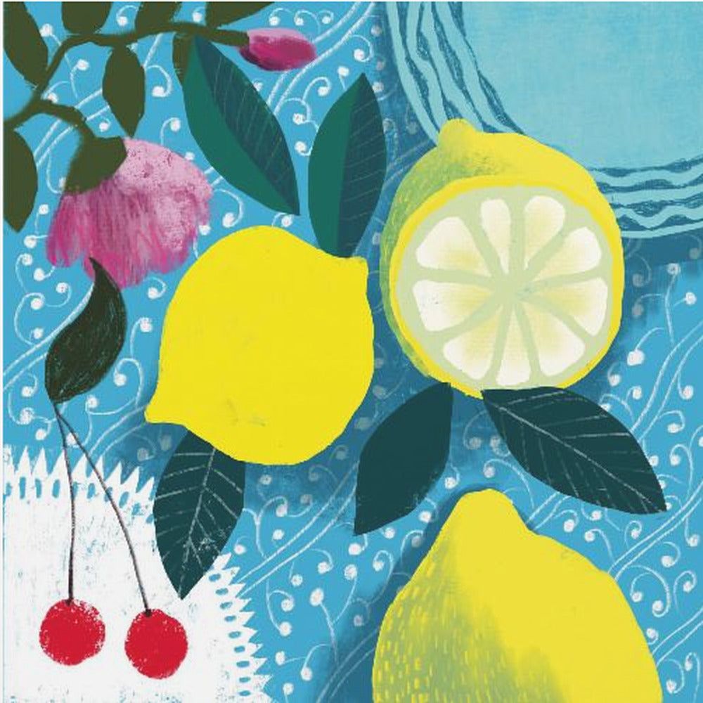 Lemon and Cherries | Poster