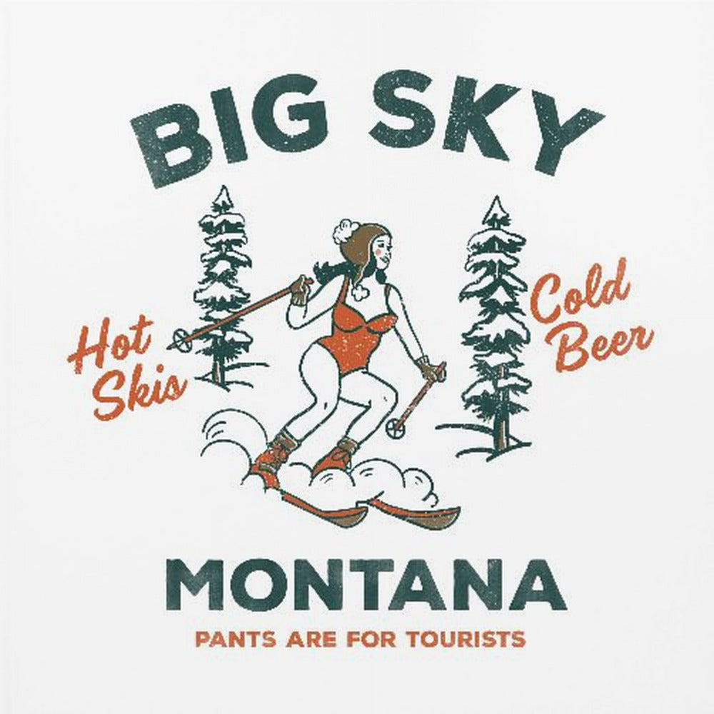 Ski Big Sky Montana : les pantalons sont pour les touristes | Tableaux sur Toile