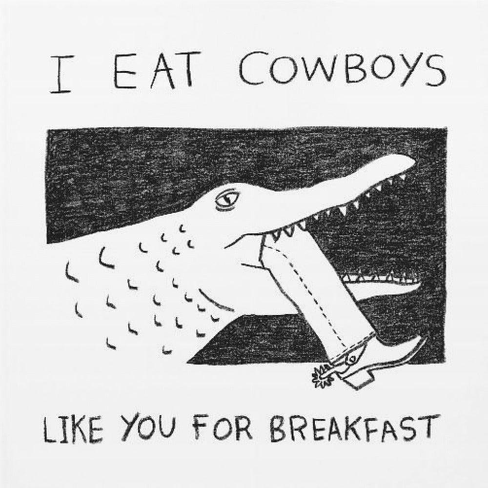 Je mange des cow-boys comme toi au petit-déjeuner | Tableaux sur Toile