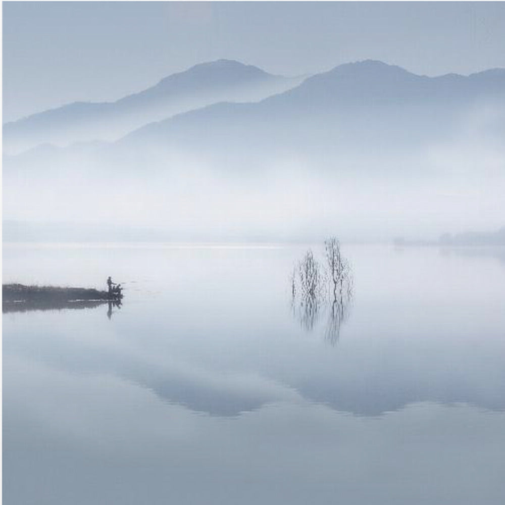 Blaue Stille | Leinwand-Bilder
