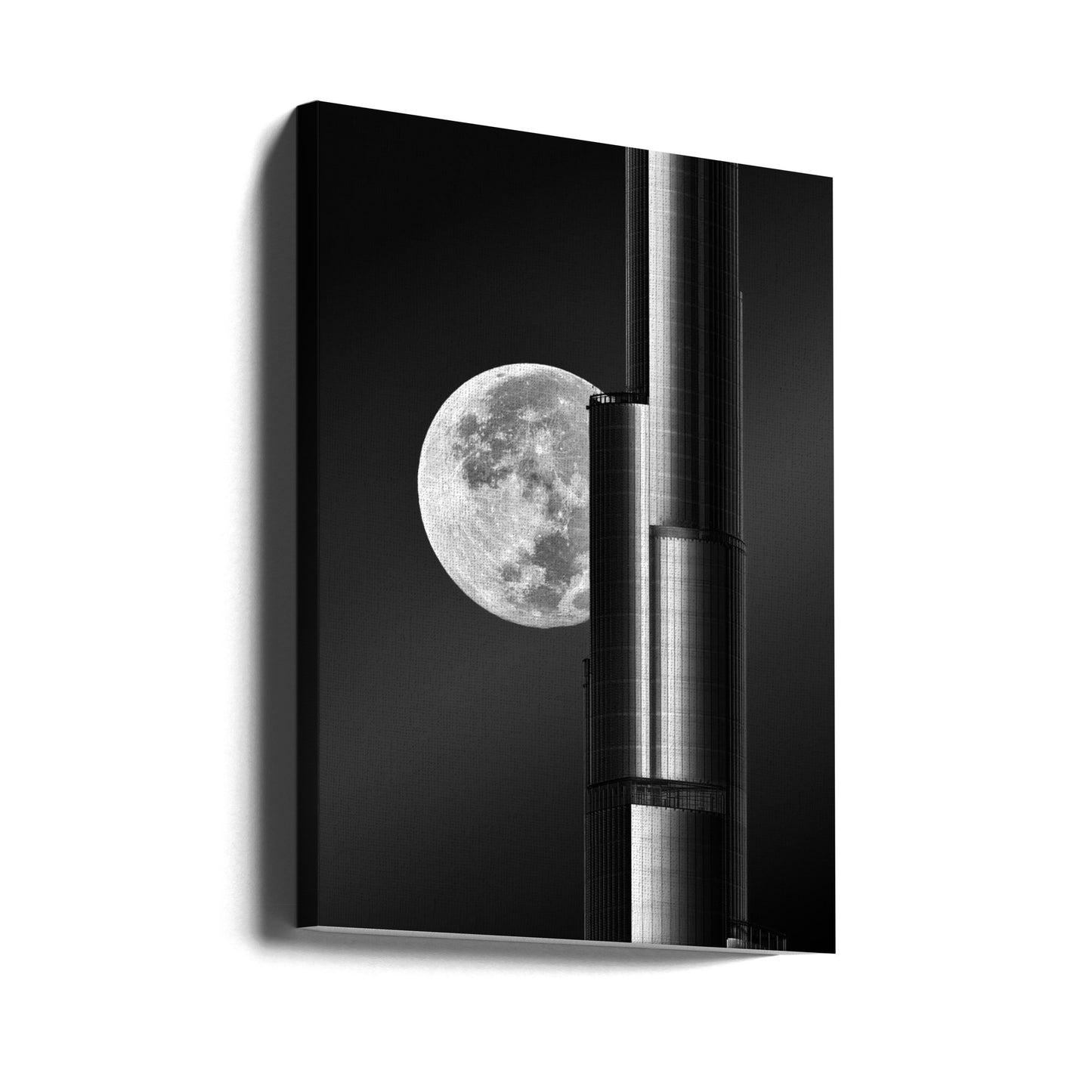 Super moon Burjkhalifa | Canvas