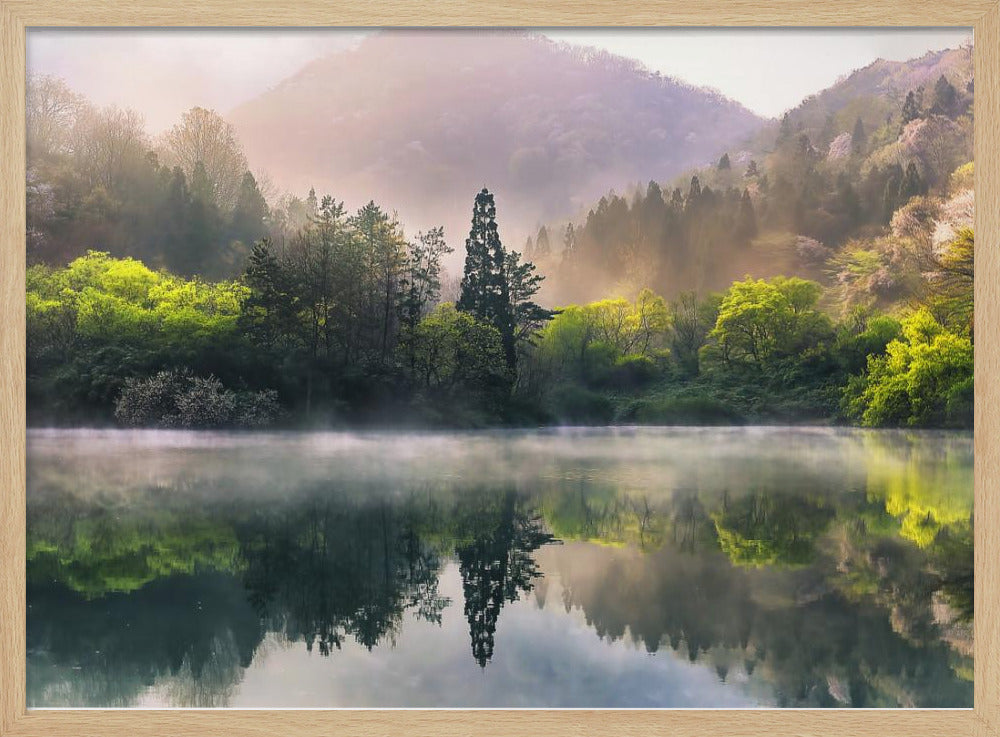 Morgenstille | Poster - Kunstdruck