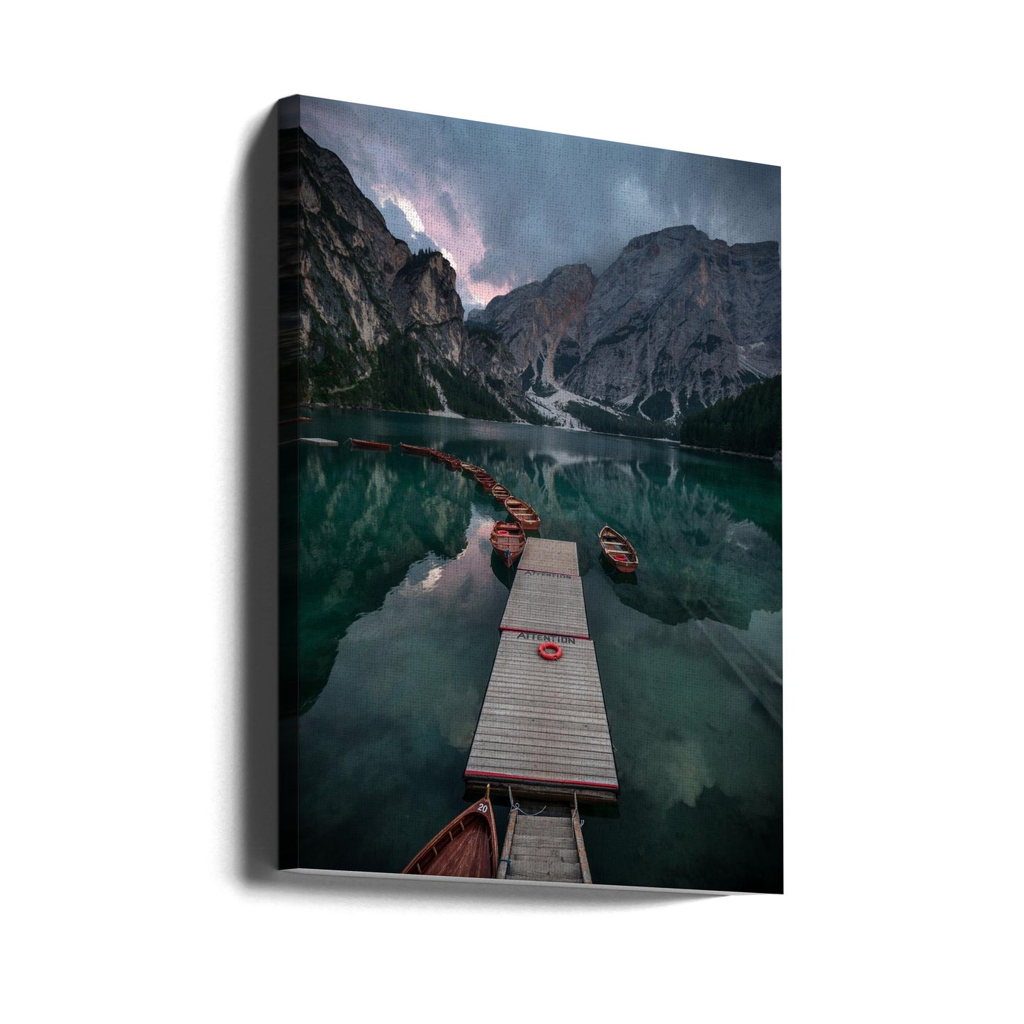 Braies reflections | Canvas