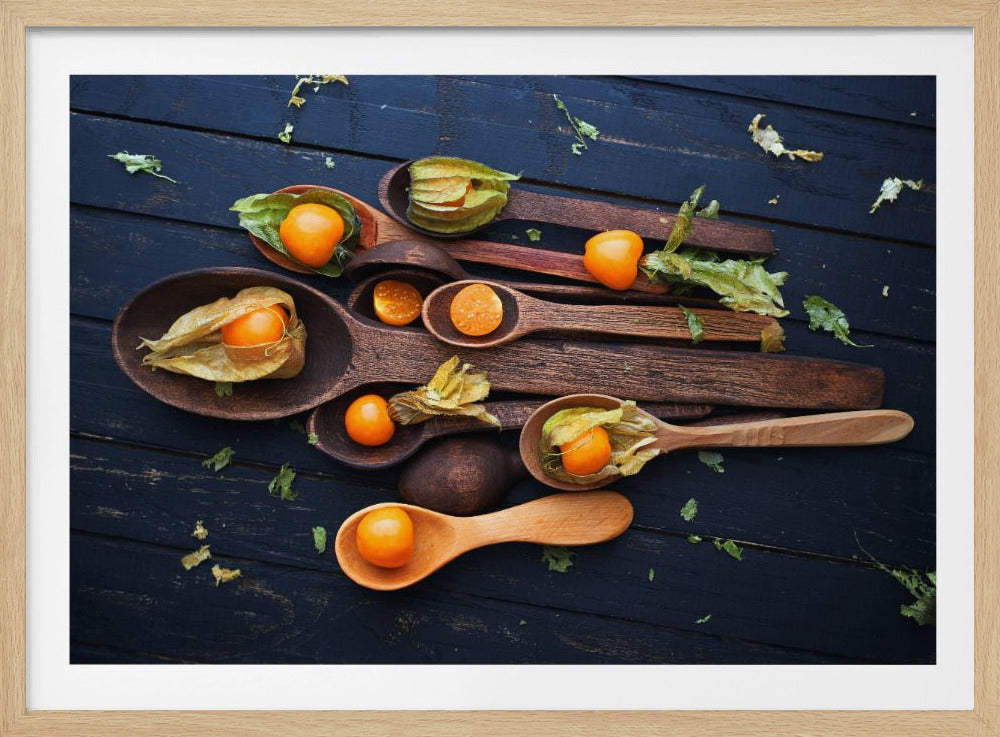 Spoons&amp;amp;Physalis | Poster