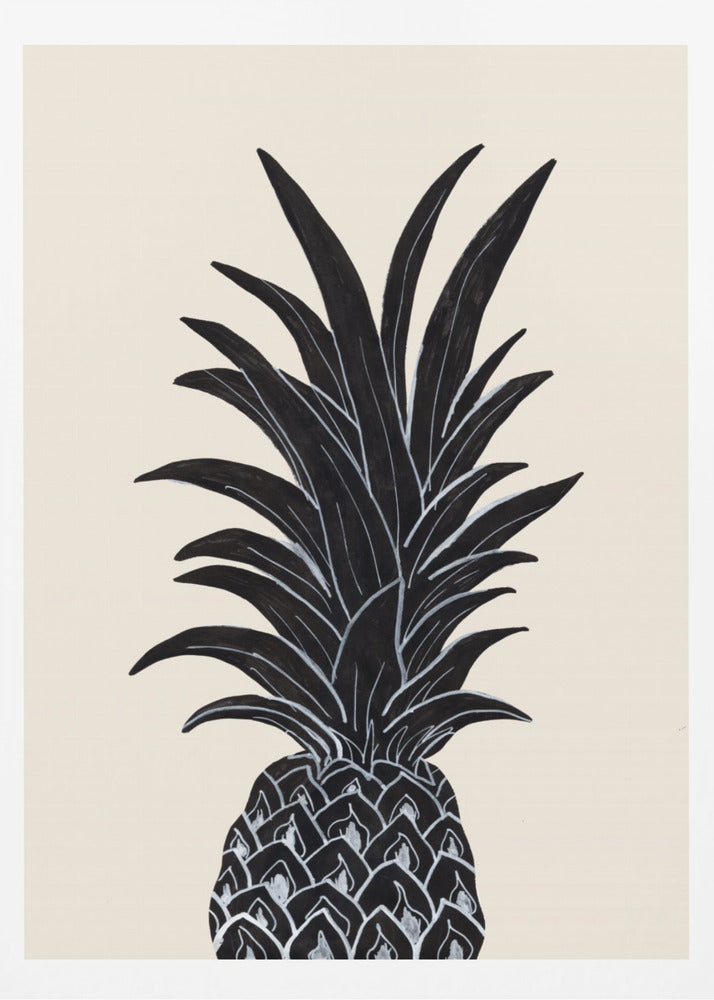 Black Pineapple | Poster