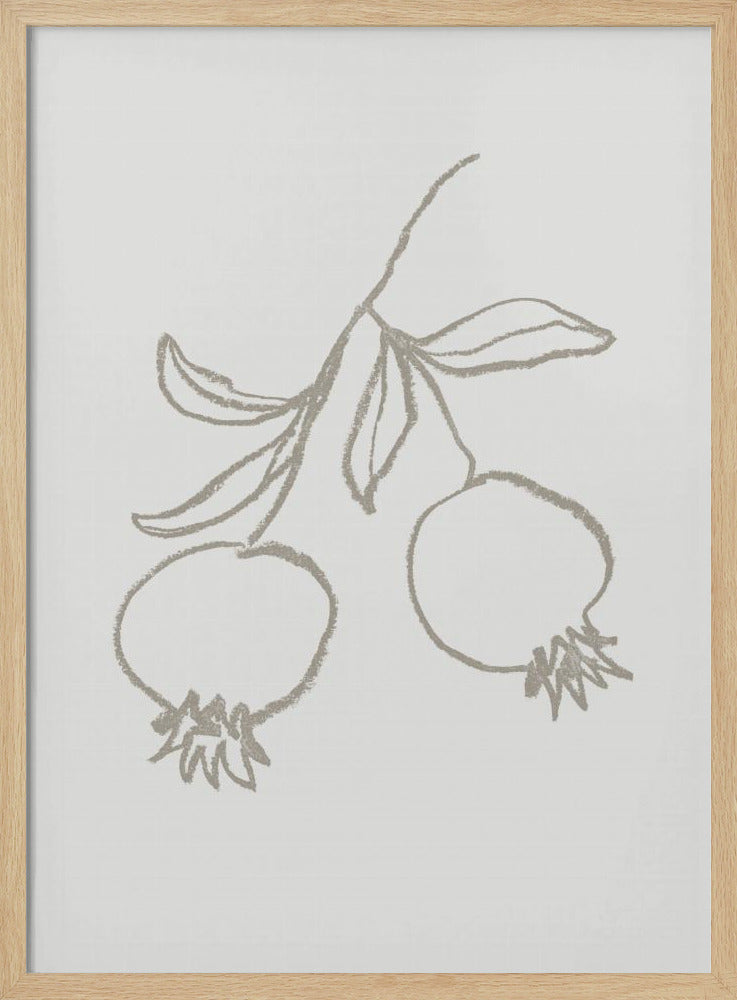 Granatæblegrøn | Plakater - Kunsttryk