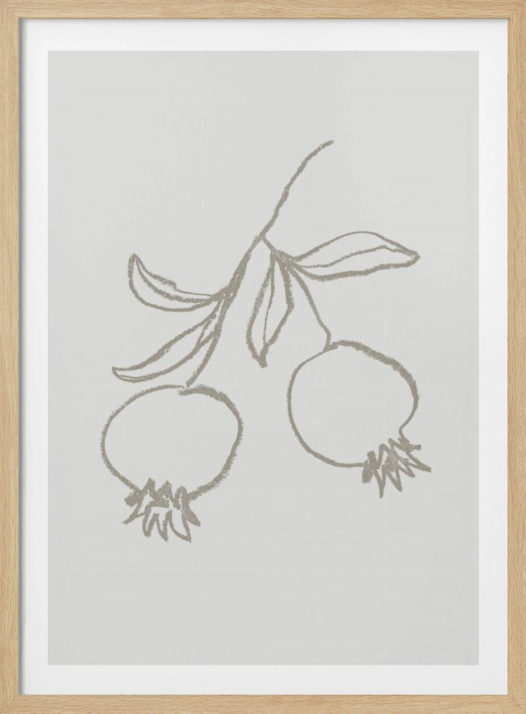 Granatæblegrøn | Plakater - Kunsttryk