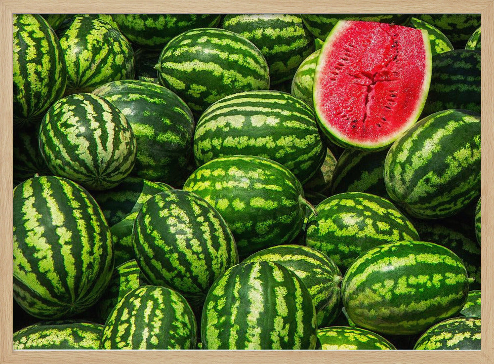 Red in Green | Poster