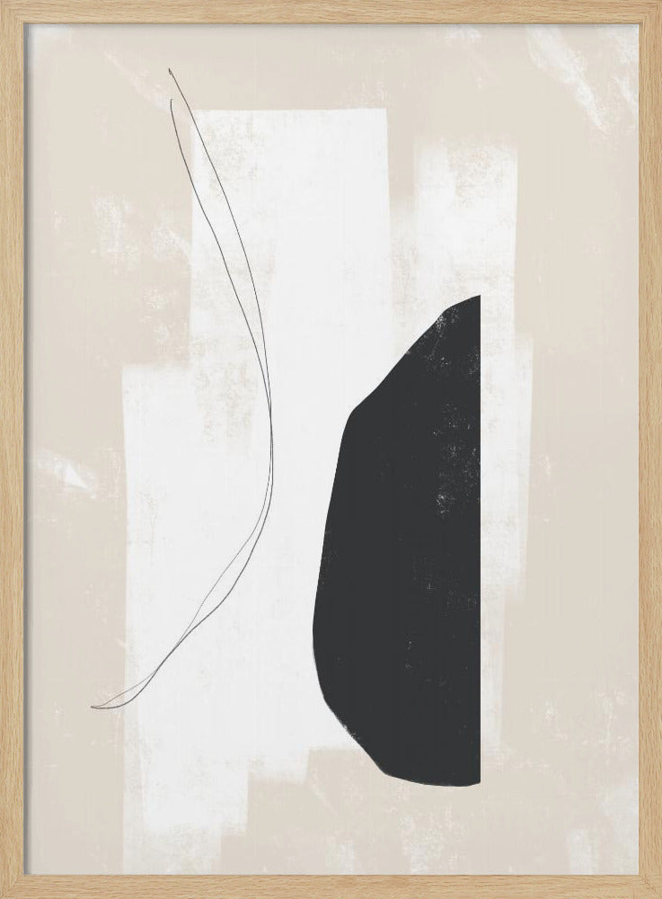 Monokrom harmoni | Plakater - Kunsttryk