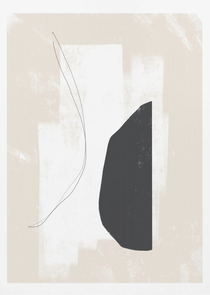 Monokrom harmoni | Plakater - Kunsttryk