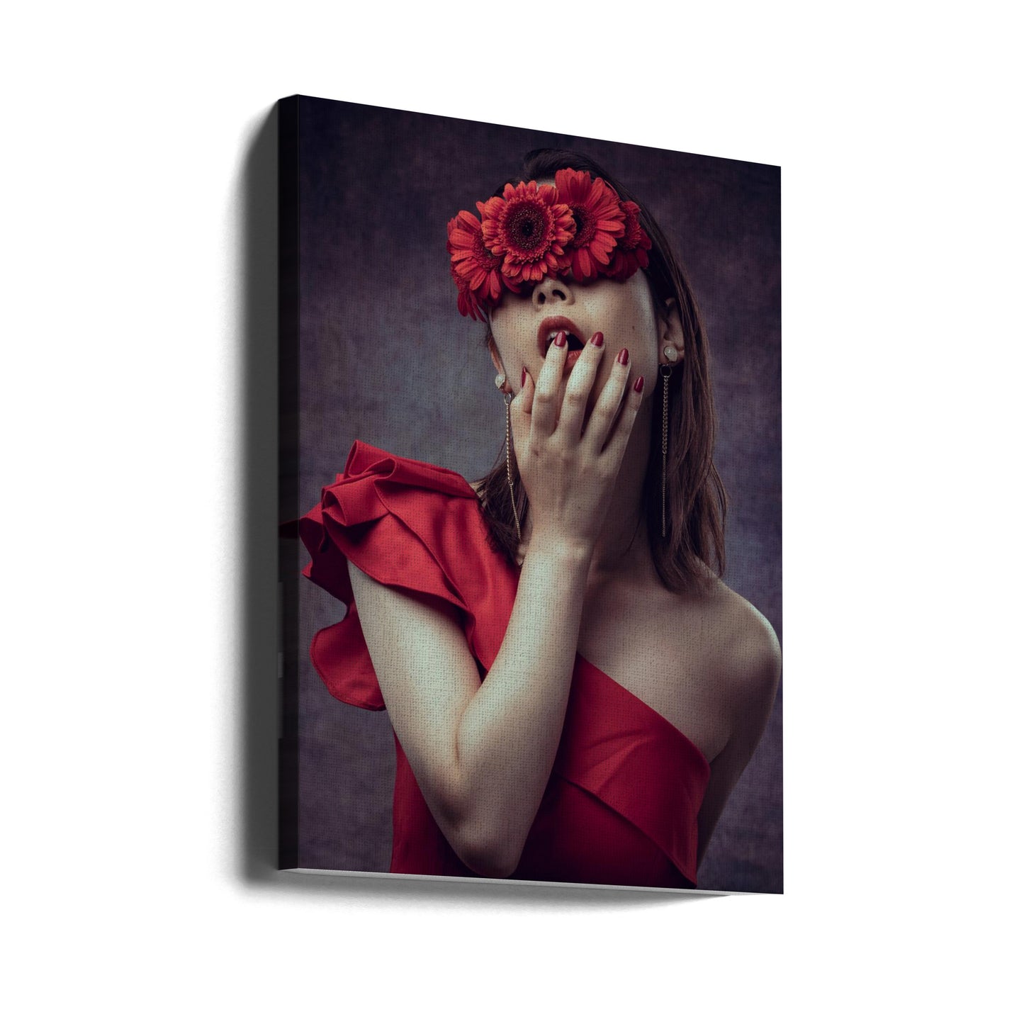 Gerbera meisje | Canvasprints