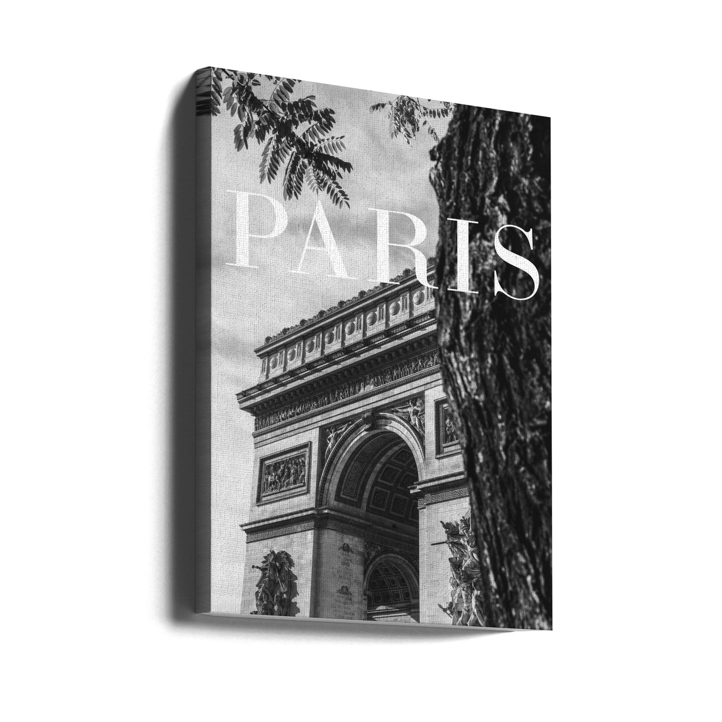 Texto de París 7 | Impresiones en Lienzo