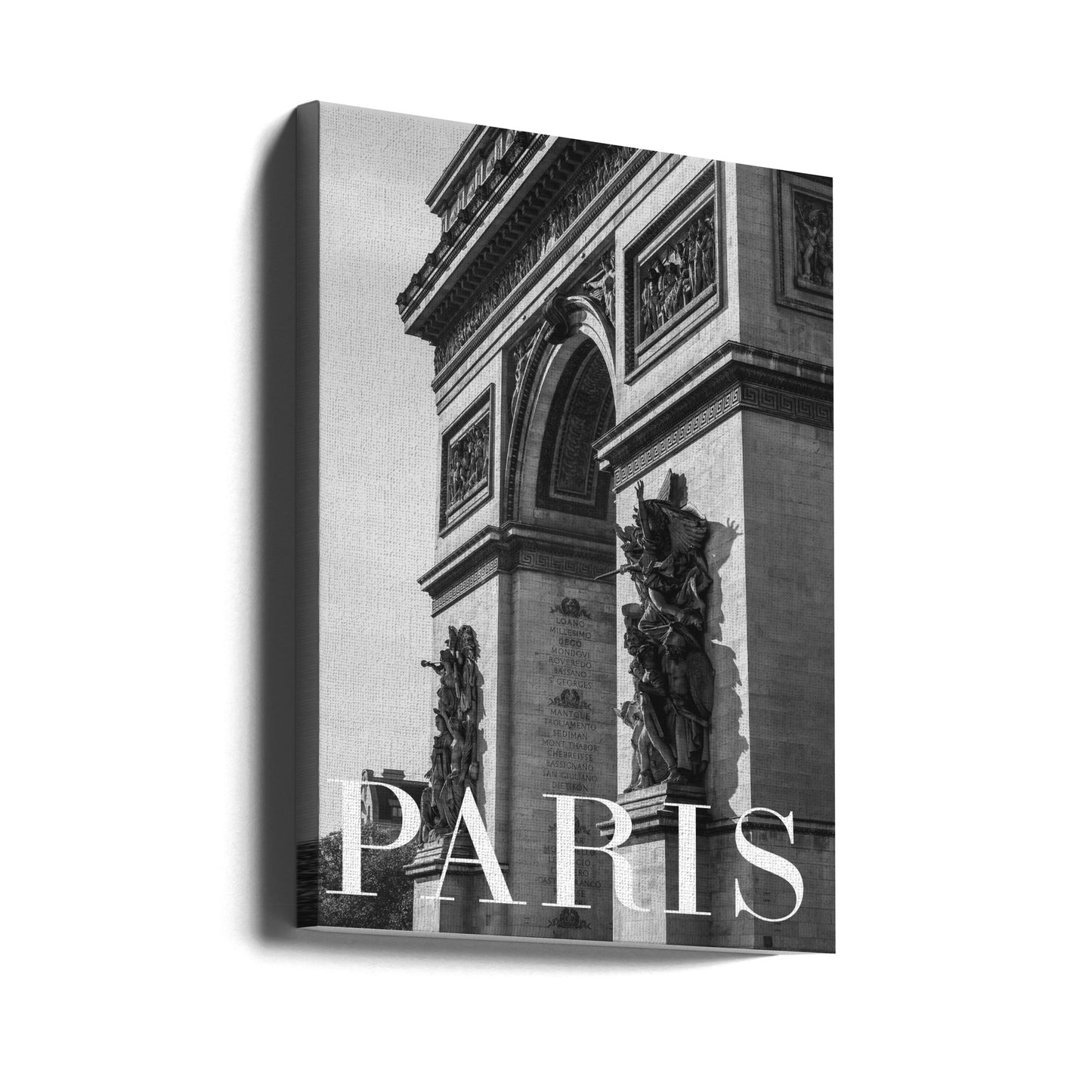 Pariisin teksti 6 | Canvastaulut