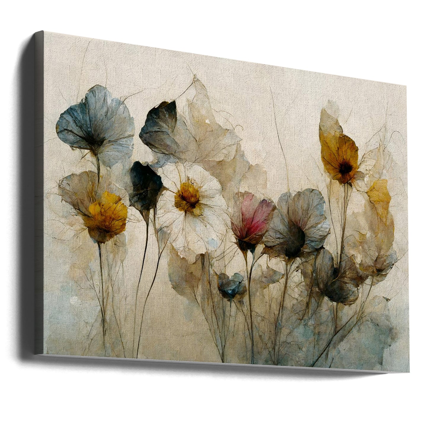 Droogbloemenboeket | Canvasprints